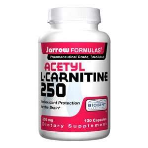  Jarrow Formulas Acetyl L Carnitine, 250 mg Size 120 
