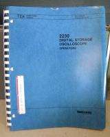 TEKTRONIX 2230 DIGITAL STORAGE OSCILLOSCOPE OPERATORS MANUAL  