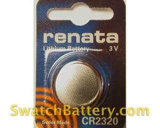 Renata CR2320 Lithium Battery 2320 Watch  
