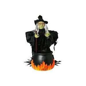   Animated Witchs Cauldron w/Sound & Lights: Home Improvement