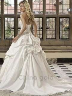 2012 New White/Ivory Wedding Dress Size: 2 4 6 8 10 12 14 16 ++ can 
