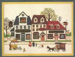 WYSOCKI COUNTED KIT, SUMMER STREET SCENE,VINTAGE1982 OPENED  