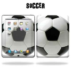   Skin Decal Cover for Apple iPad tablet e reader 3G or Wi Fi   Soccer
