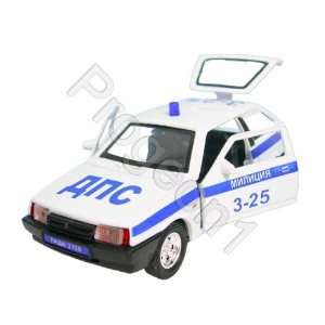 Auto police * Russian Die cast Model cars * 1:36 * LADA VAZ 2108 GAI