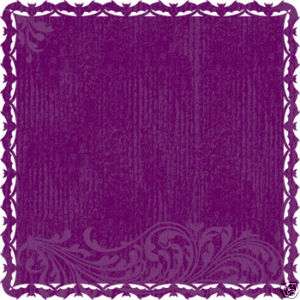 Frightful Purple Bat Edge Lace Cut Cardstock  