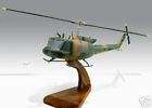 Bell UH 1H Huey Australian Army Wood Desktop Helicopter Model