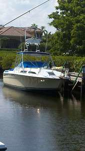 1985 Wellcraft 2900 Express Coastal Sport Cruiser fishing boat  