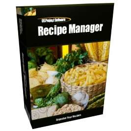   FOOD RECIPES ORGANISER MENU COOK BOOK SOFTWARE FOR WINDOWS 7 PC  