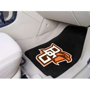  Bowling Green Falcons BG NCAA 2 Piece Carpeted Car Mats 18 