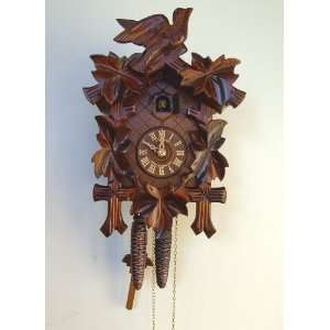 com Black Forest Cuckoo Clock Schneider 90/9HZ 5 Leaves One Day Wind 