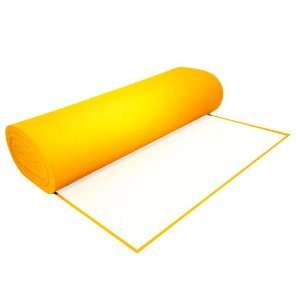 Yellow Acrylic Felt With Adhesive 36 Wide x 4 Yard Long  