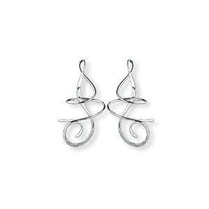   tm 361SS Sterling Silver Earspiral Earrings Harry Mason Jewelry