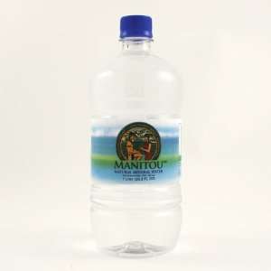 Manitou Springs Mineral Water, 1L Bottles (Pack of 12)  