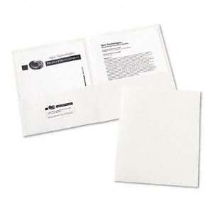  Two Pocket Embossed Paper Portfolio 30 Sheet Electronics