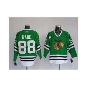  Patrick Kane #88 NHL Chicago Blackhawks Green Hockey 