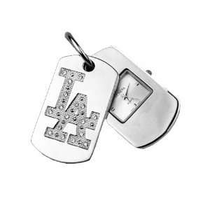   Los Angeles Hip Hop Dog Tag Watch Combo + Free Chain: Everything Else