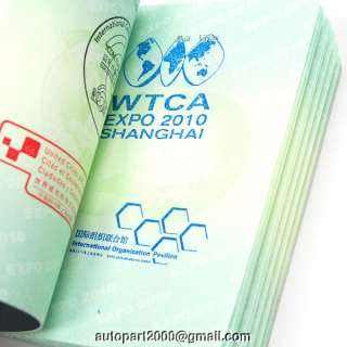 Expo 2010 Shanghai CHINA WORLD PASSPORT STAMPED 45  