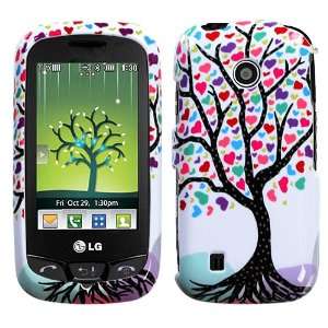 : Design Hard Protector Skin Cover Cell Phone Case for LG Cosmo Touch 