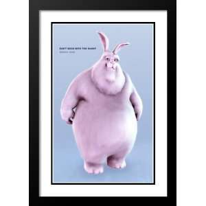  Big Buck Bunny 32x45 Framed and Double Matted Movie Poster 