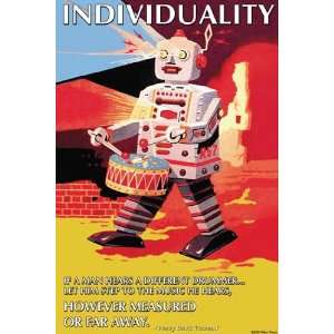   Individuality   Poster by Wilbur Pierce (12x18)