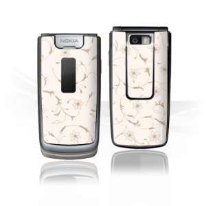  Design Skins for Nokia 6600 Fold   romantic flower swirls 