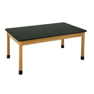 Student Table, 60x30x30, Plain Apron, Plastic Laminate Top:  