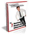 Most Common Mistakes Made In Affiliate Marketing eBook + bonus 3 
