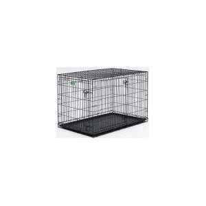   NEW 24 Folding 2 Door Wire Pet Dog Kennel Crate w/ Mat: Pet Supplies