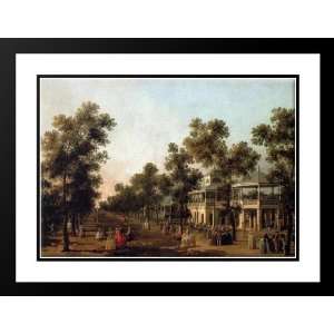  Canaletto 24x19 Framed and Double Matted View Of The Grand 