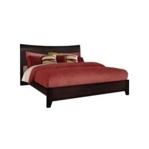  Canova Platform Bed in Cappuccino   Size Queen