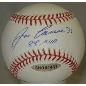  Autographed Jose Canseco Ball   88 MVP UDA   Autographed 