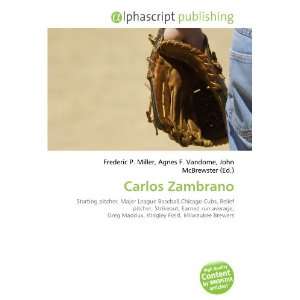  Carlos Zambrano (9786134015561) Books