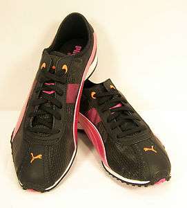 PUMA Lillea 2 Black/Berry Eco OrthoLite Womens Running Sneakers Shoes 