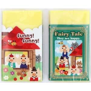   fairy tale eraser the three little piggies Japan kawaii Toys & Games