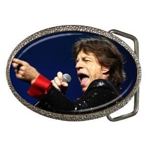  Rolling Stones Mick Jagger Belt Buckle: Office Products