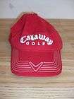 Red Callaway Golf Logo Adjustable Cap Item #265A  