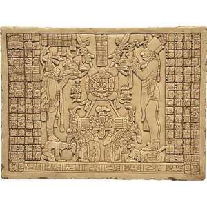  Maya Tablet of the Sun Wall Plaque: Home & Kitchen