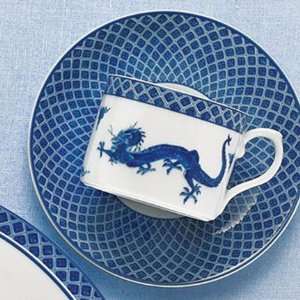  Mottahedeh Blue Dragon Tea Cup & Saucer: Kitchen & Dining