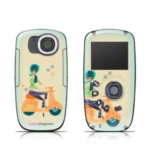 Vroom Vroom Design Protective Skin Decal Sticker for Kodak PlaySport 