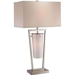 Lite Source Inc. Effie Table Lamp In Steel Finish
