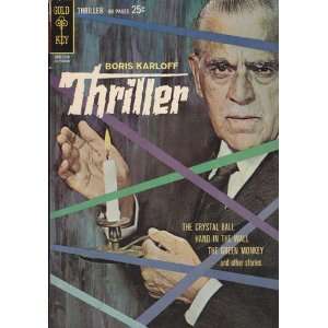  Comics   Boris Karloff Thriller Comic Book #1 Photo Cover 