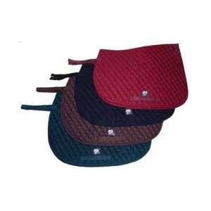  English Cotton Quilted Saddle Pad: Sports & Outdoors