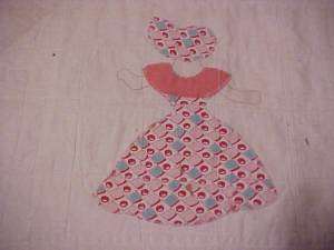 1940s QUILT, SUNBONNET SUE, for CRAFTS  