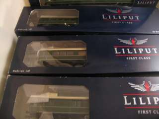 Lot of 6 Liliput First Class by Bachmann cars including: L385303 