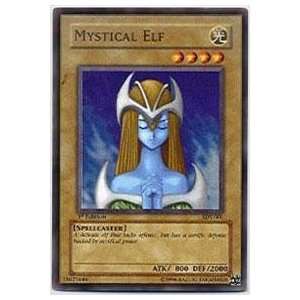Yu Gi Oh!   Mystical Elf   Legend of Blue Eyes White Dragon   #LOB 062 