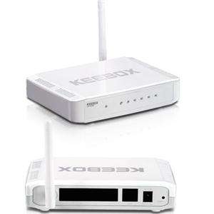 Keebox W150NR Wireless Router IEEE 802.11n (draft) Outdoor 300m 4xLAN 