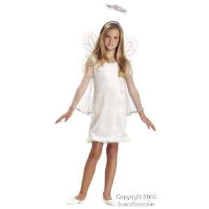  Childs White Dream Angel Halloween Costume (Size: Small 6 