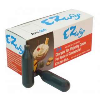 NEW E Z WHIP 24 N2O Chargers for Whipping Cream Coffee+ 015038014134 