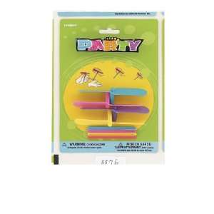  Mini Whirl A Copters Party Favors 4pk.: Health & Personal 