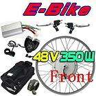 48V 350W 26 Front Electric Bicycle Engine Kit Conversion Hub Scooter 
